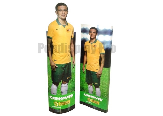Personalized Standee Display , Strong Structure Cardboard Floor Displays